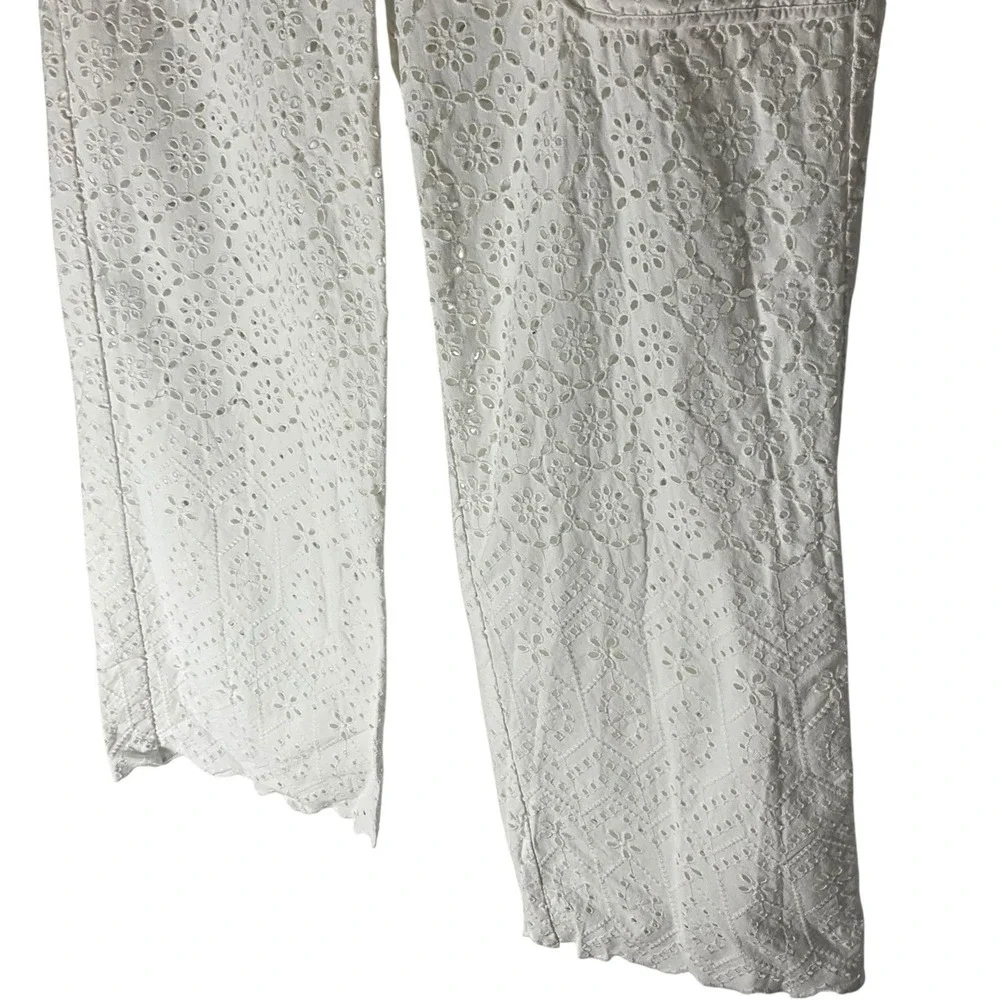 Veronica‎ Beard Riggs Eyelet Pants